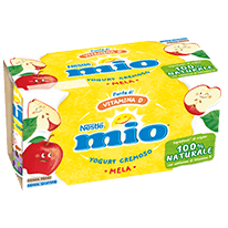 Nestlé Mio Yogurt Frutta Mela 4x100g - Snack Nutriente per Bambini